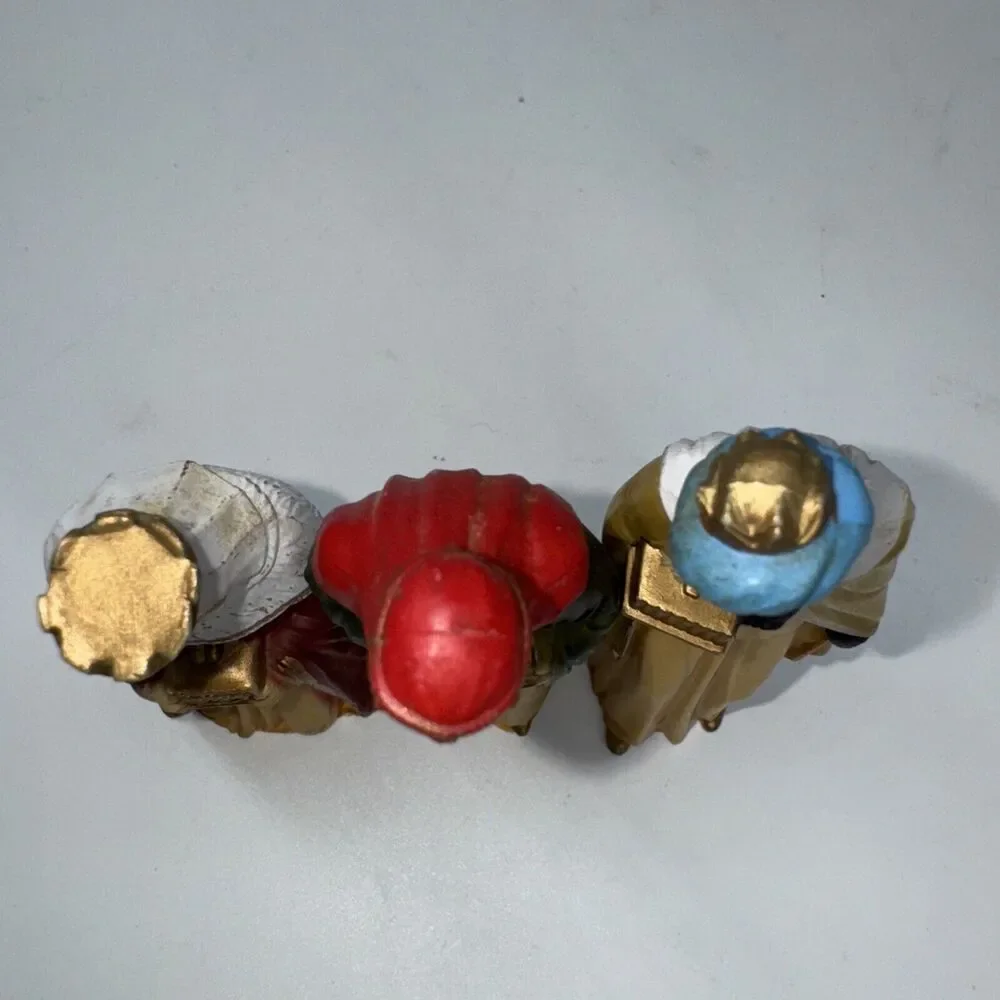 3 Vintage Wise Men Kings Lightweight Plastic 4